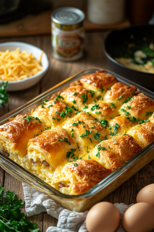 breakfast-casserole-with-crescent-rolls-2